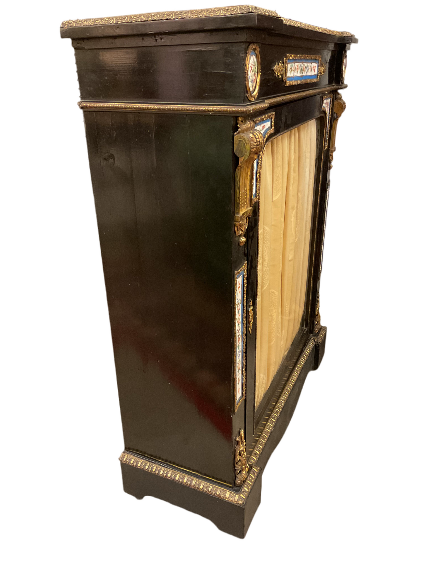 Pair Period Vitrine Cabinets