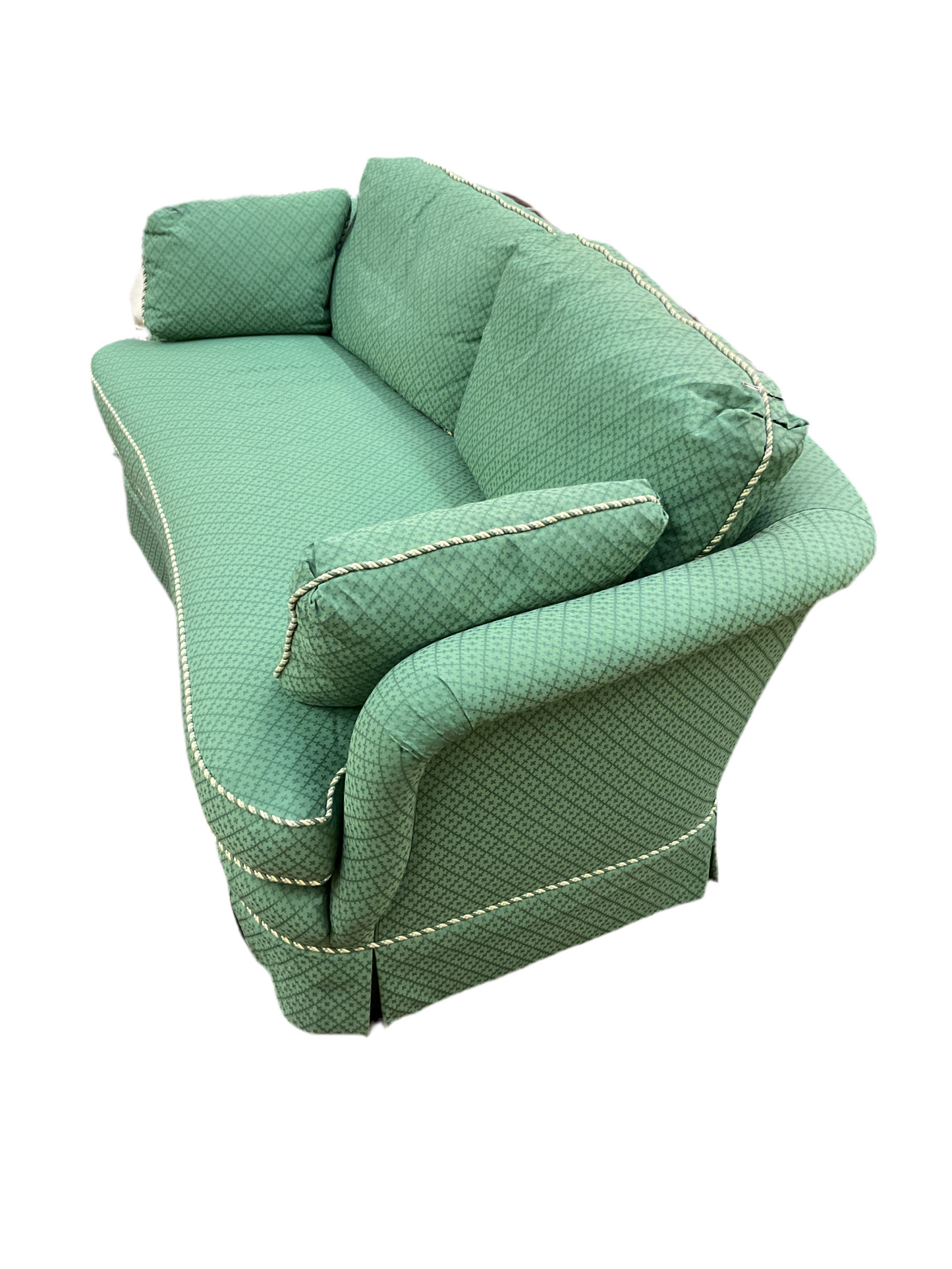 Green Loveseat by Sherrill Company