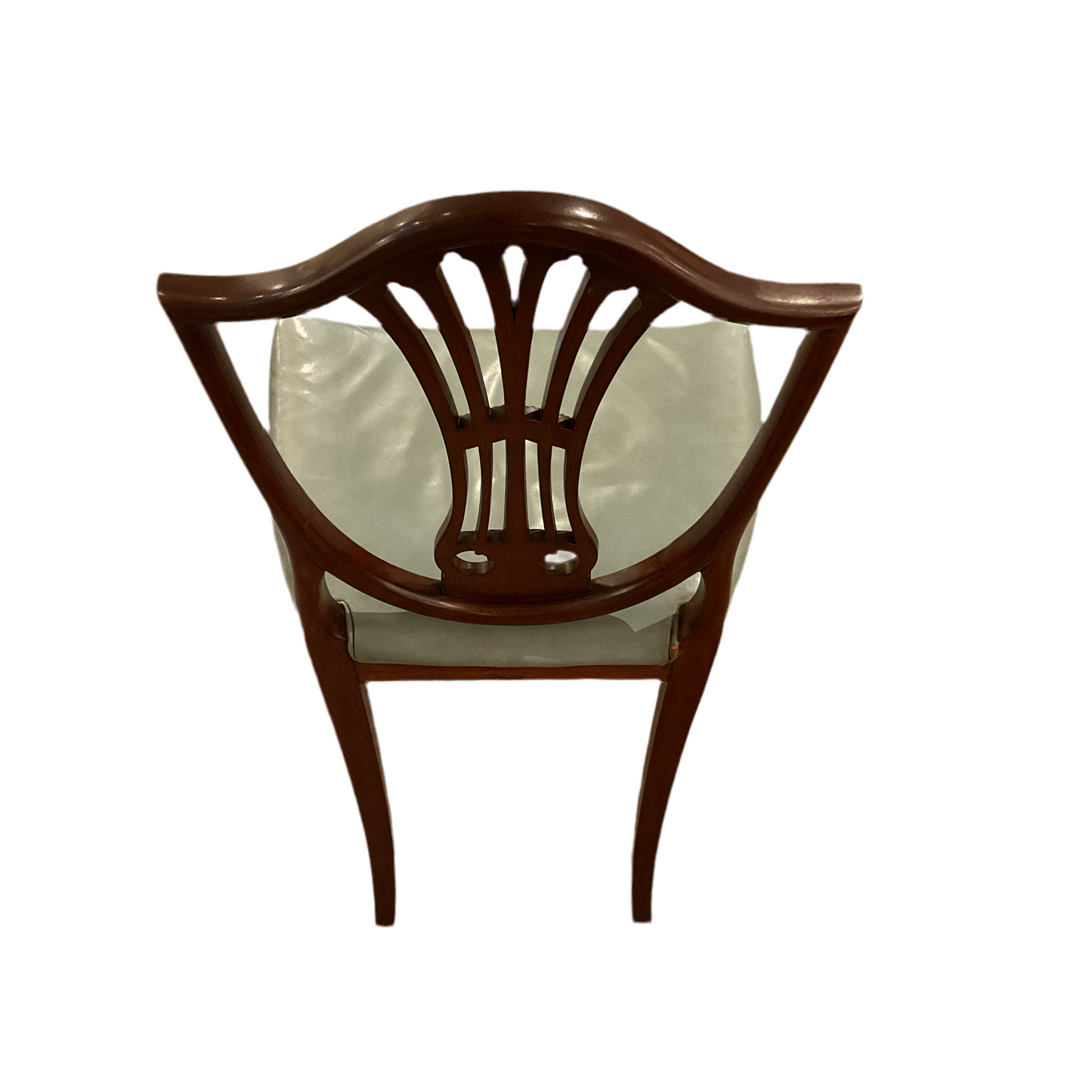 Set 8 Shield Back Dining Chairs 18thC.