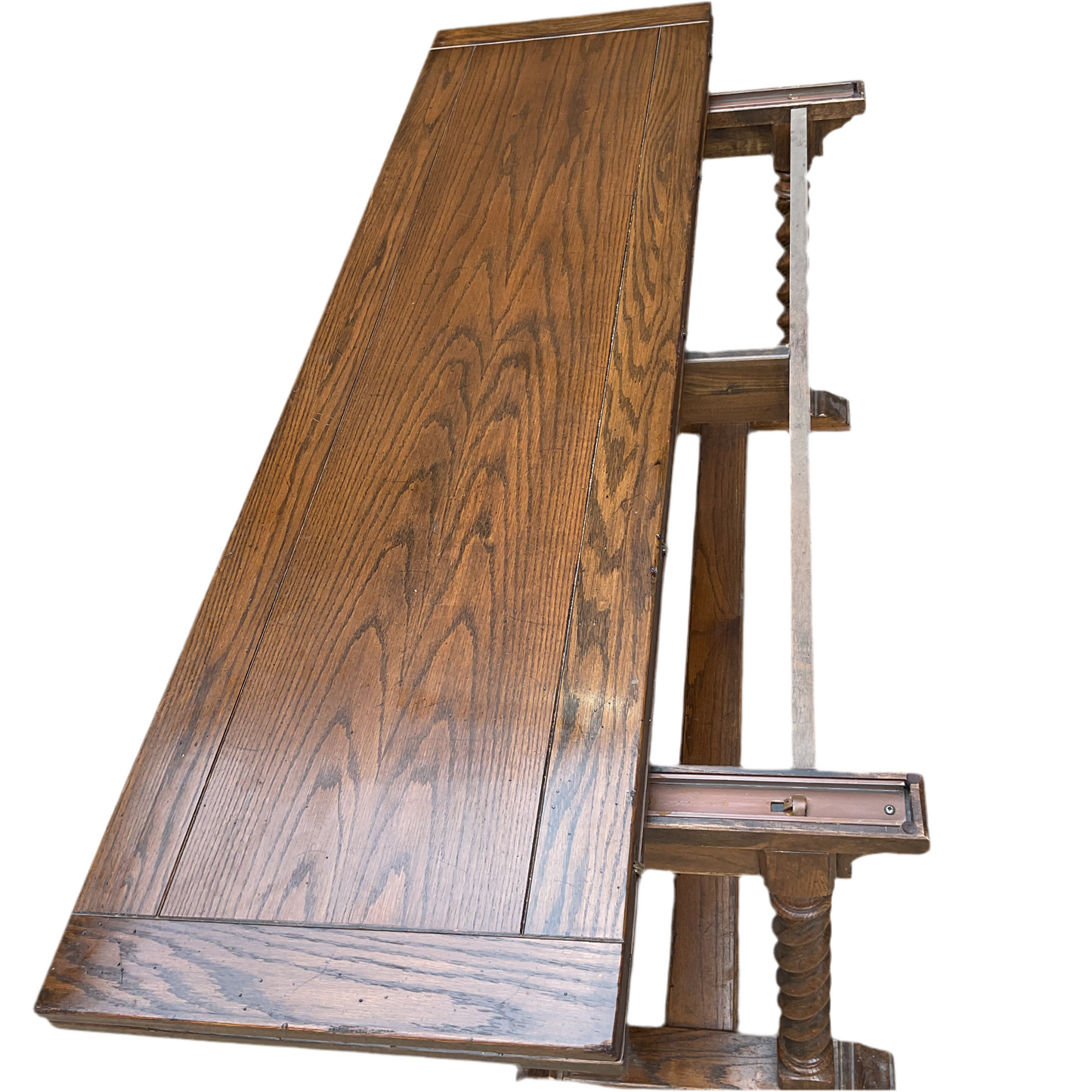 Vintage Oak Hunt Table
