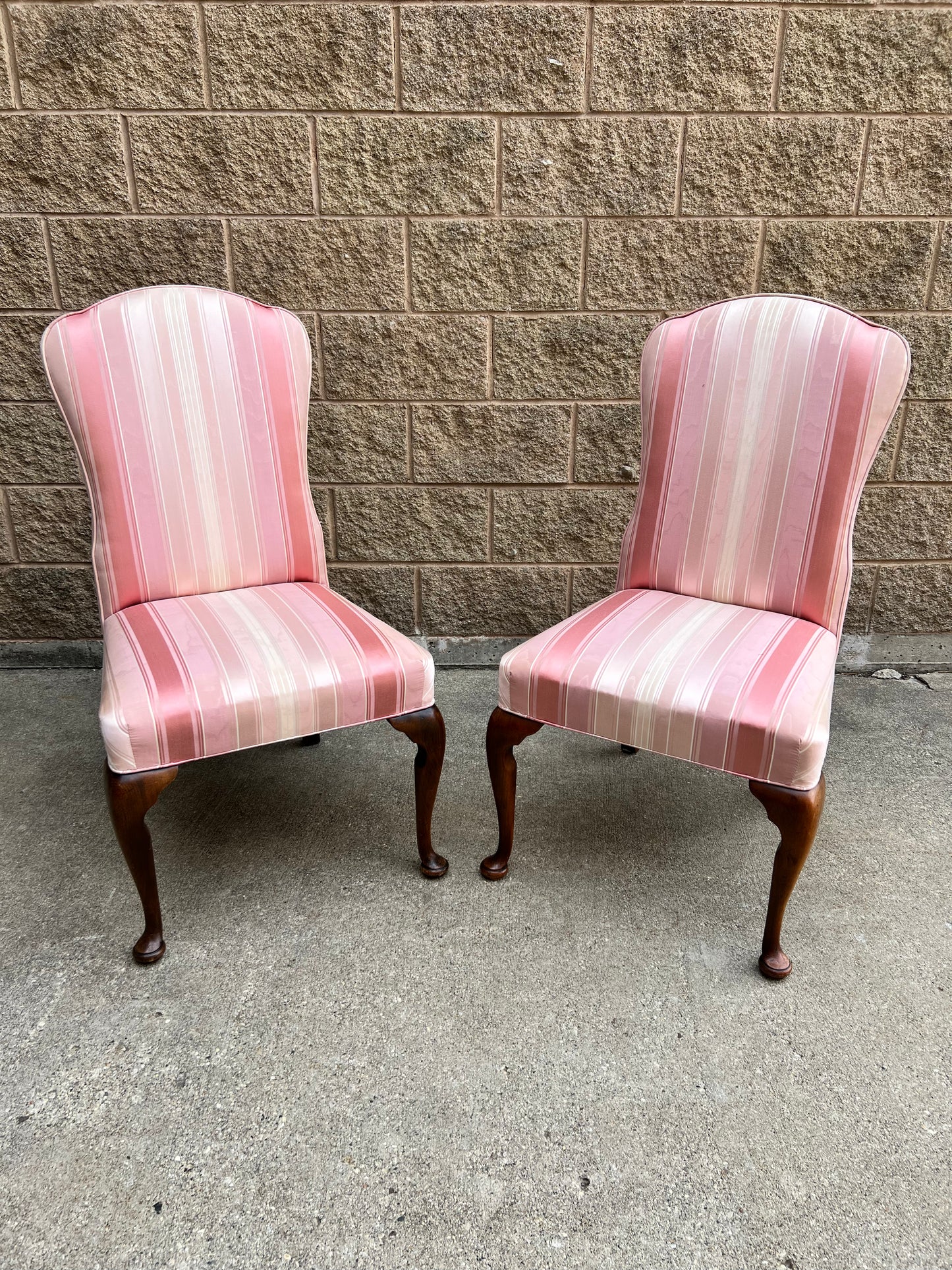 Pair Host and Hostess Chairs