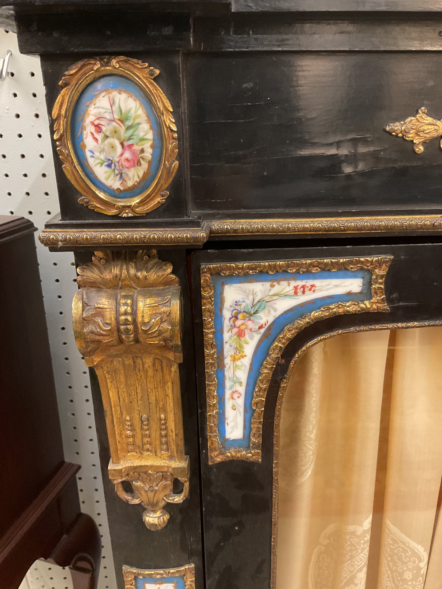 Pair Period Vitrine Cabinets