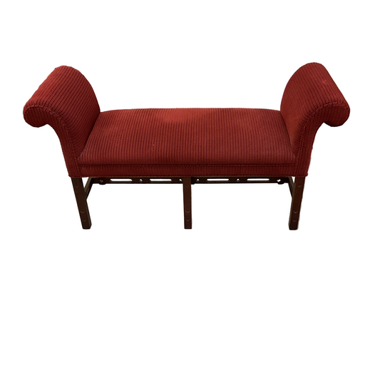 Burgundy Bench