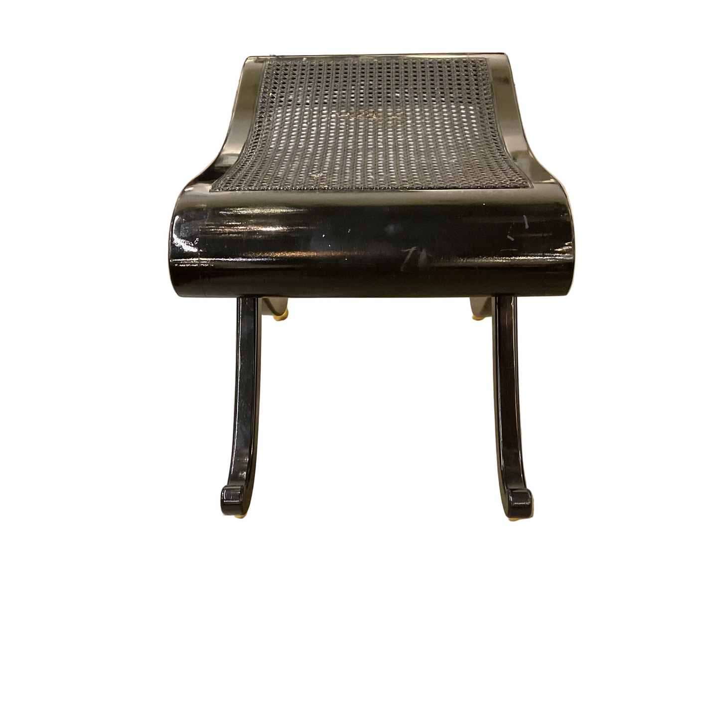 Pair Neoclassical Style Cane Benches