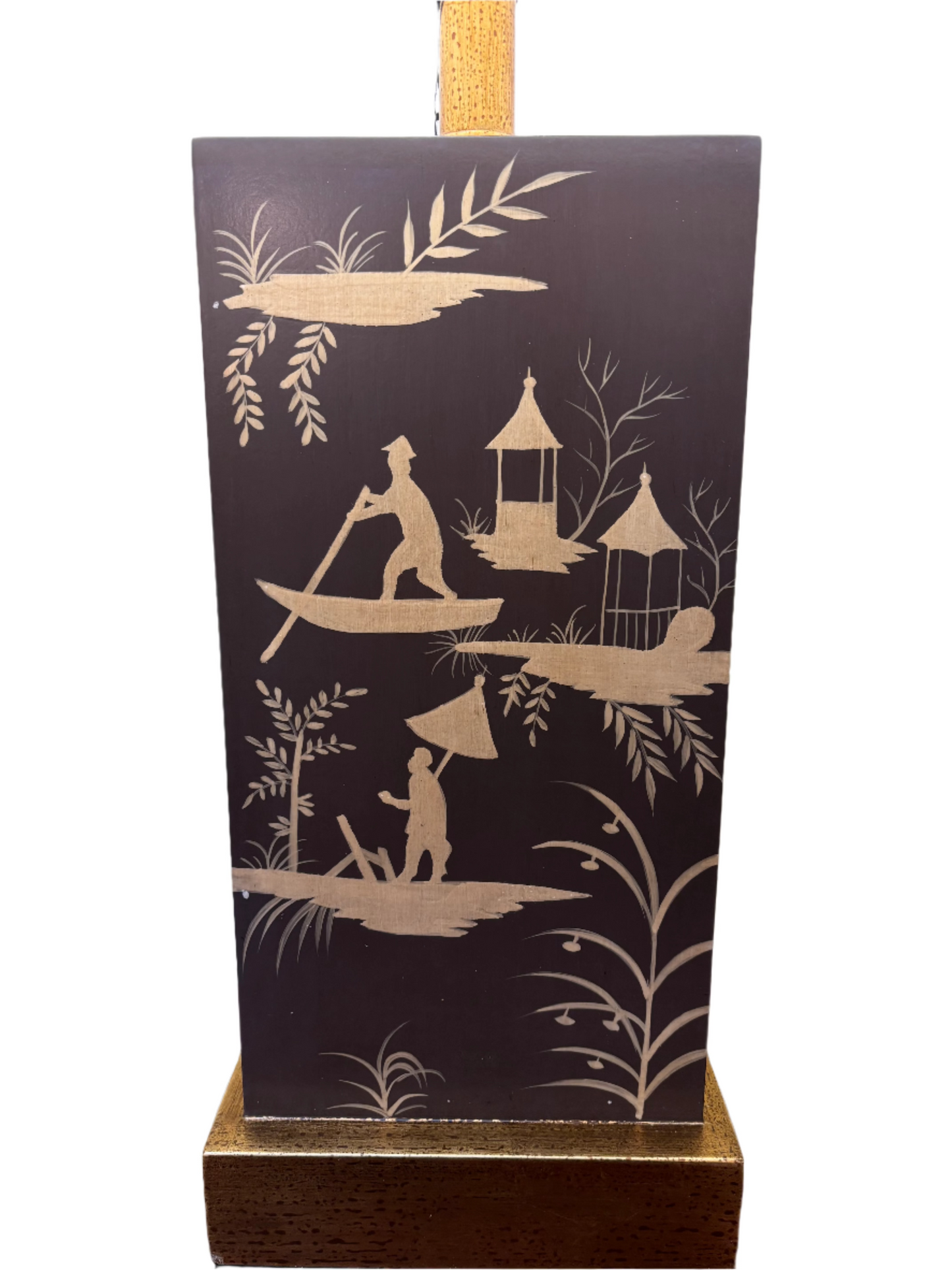 Pair Chinoiserie Lamps