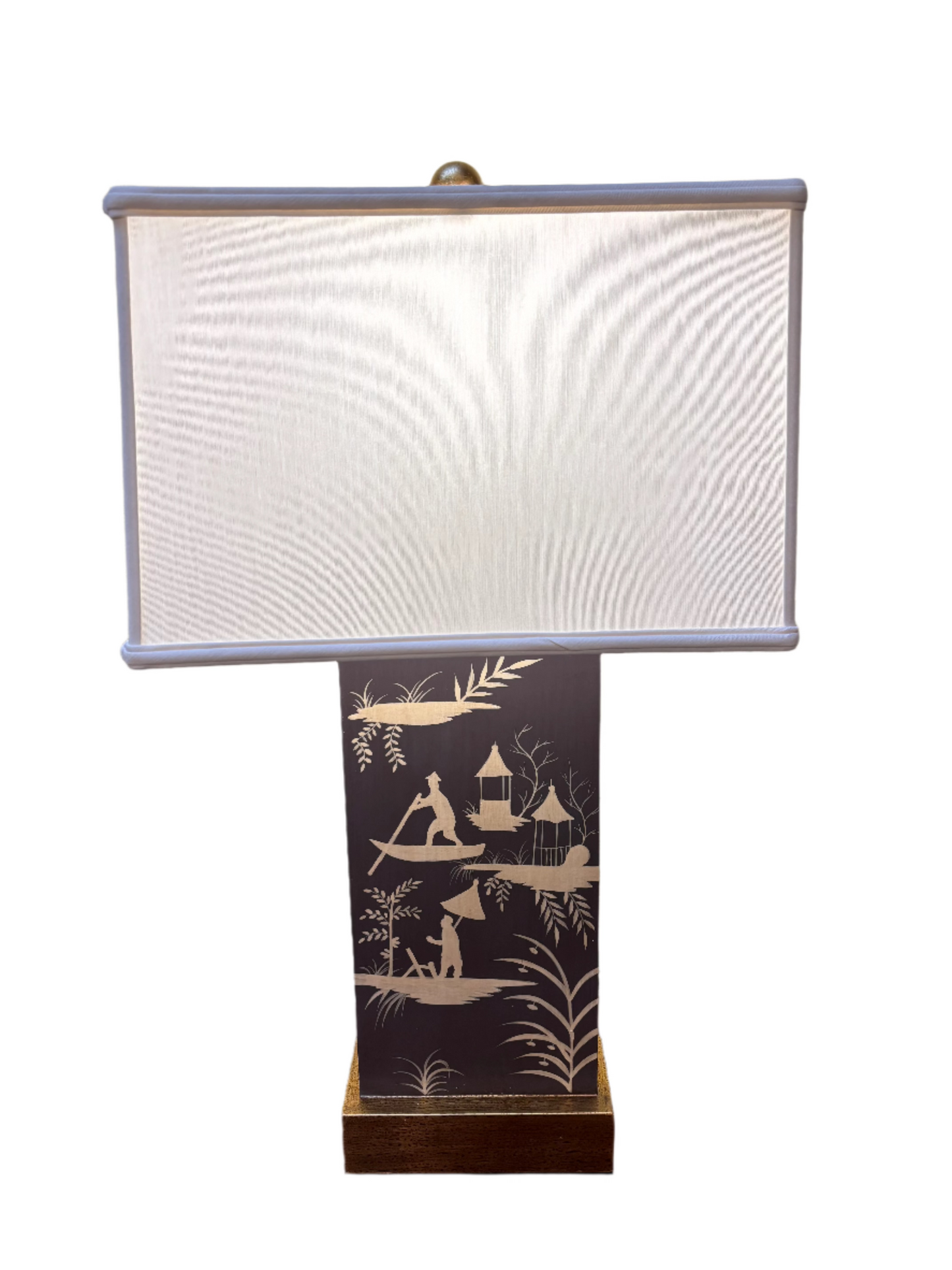 Pair Chinoiserie Lamps