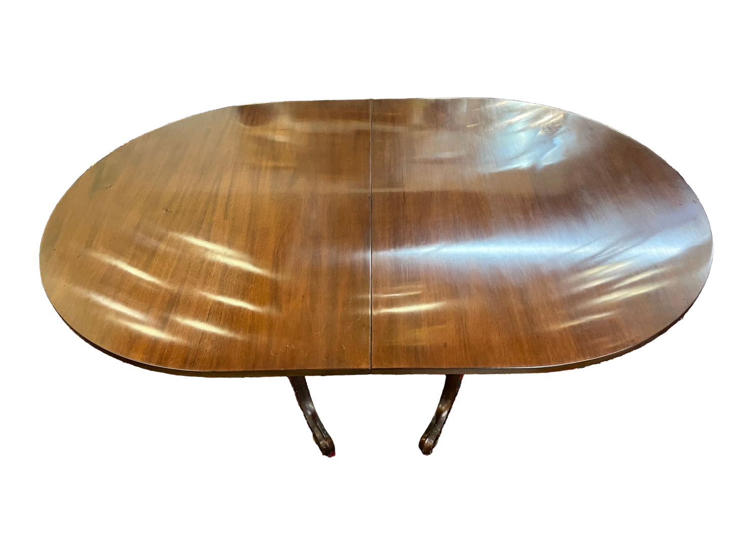 Oval Mahogany Dining Table By Kittinger Furniture