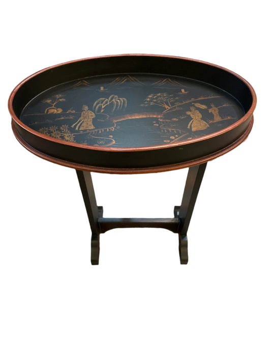 Chinoiserie Oval Table