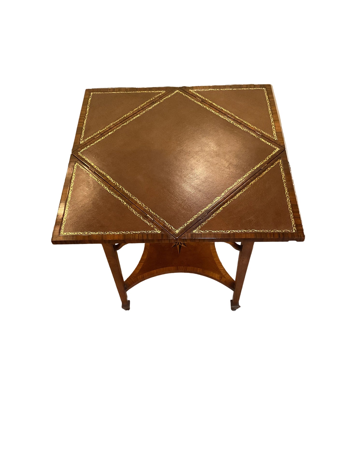 Mahogany Handkerchief Game Table