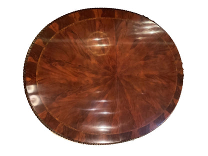 Oval Mahogany Dining Table by Henredon Furniture Company