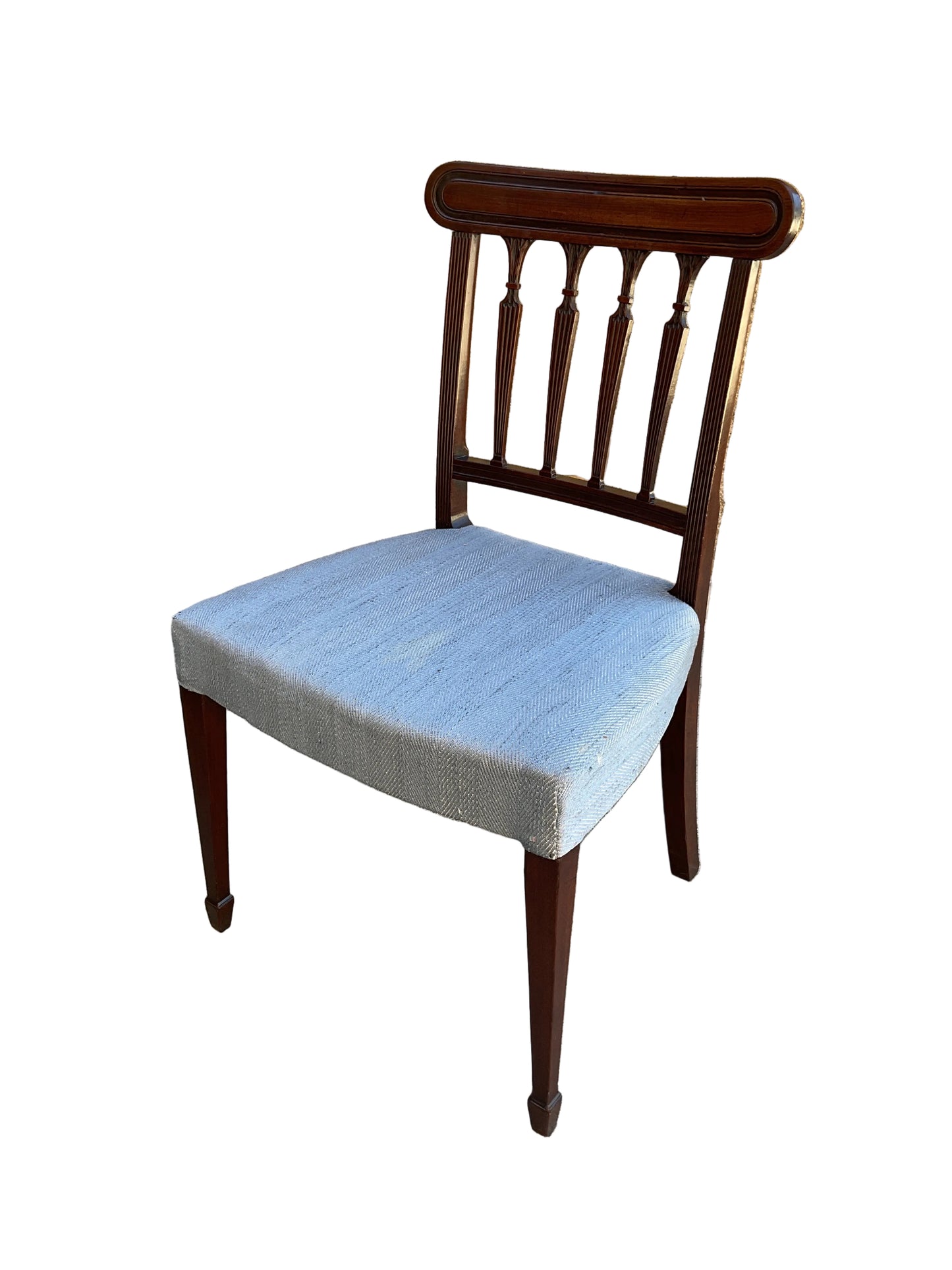 Set of 8 English Mahogany Period Dining Chairs