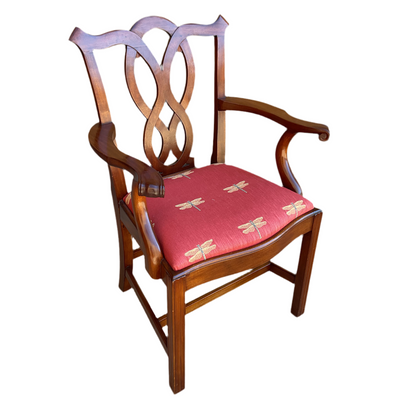 Set 8 Mahogany Dining Chairs