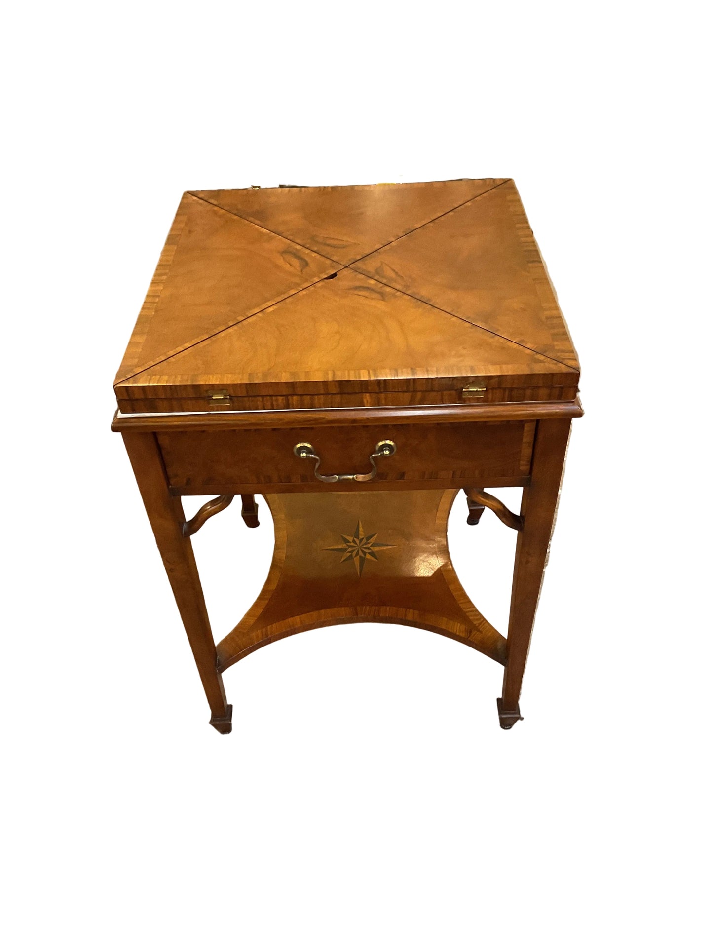Mahogany Handkerchief Game Table