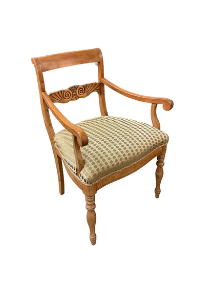 Pair of Antique Carved Arm Chairs