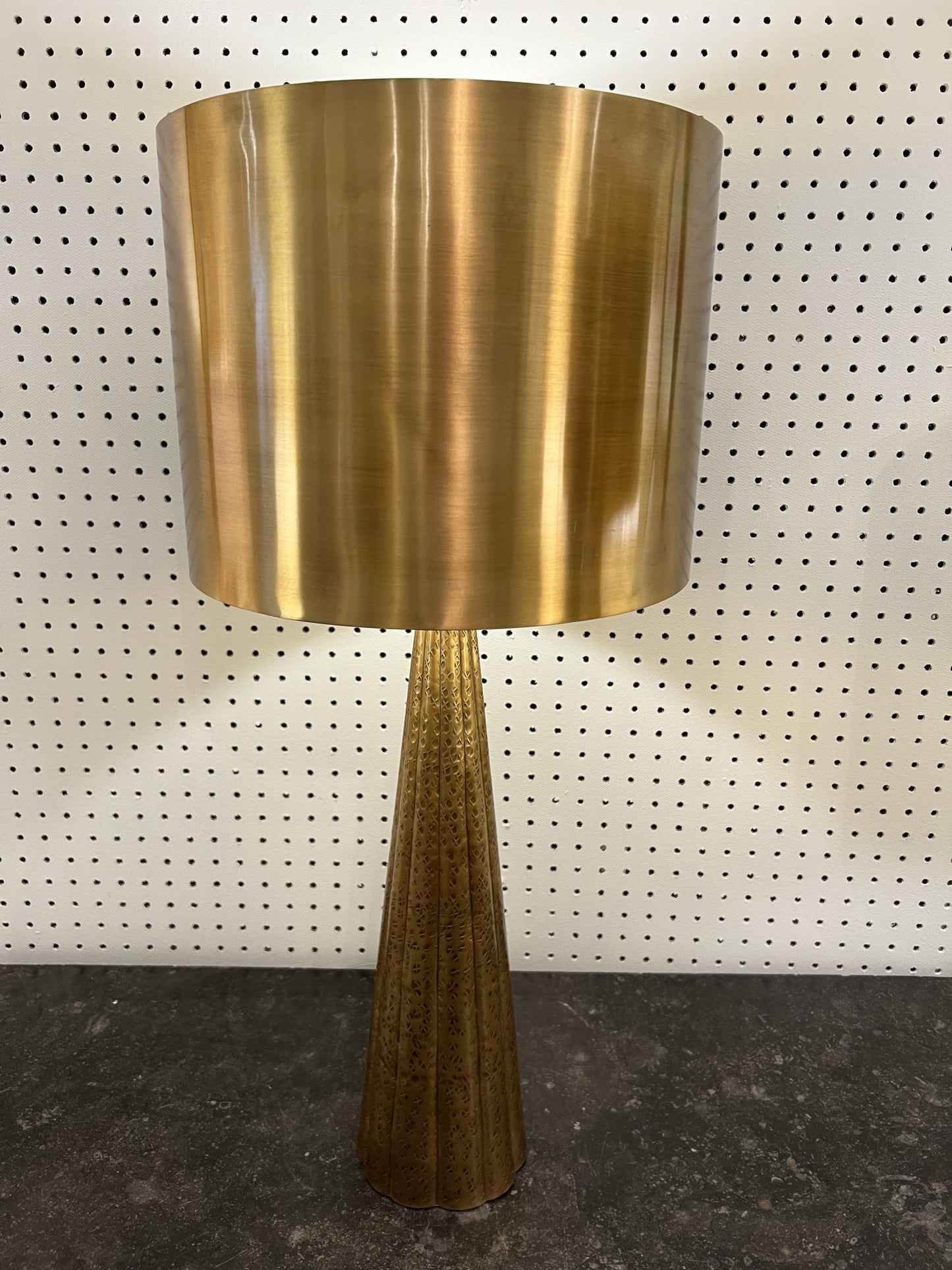 Pr. Moderne Brass Lamps