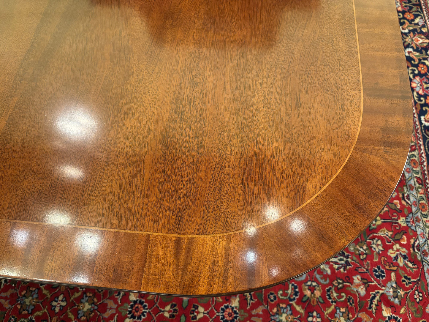 Mahogany Regency Style Dining Table