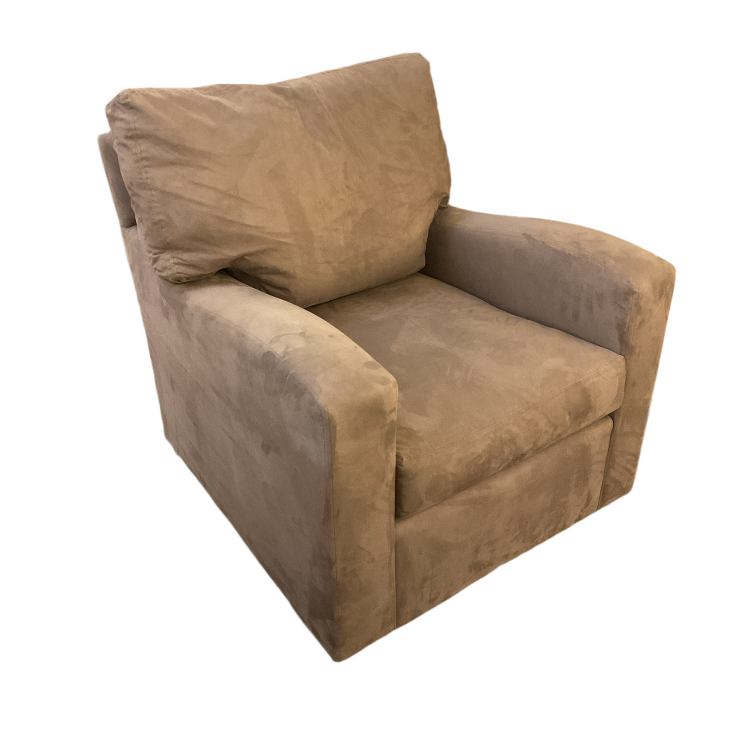 Swivel Club Chair By A. Rudin