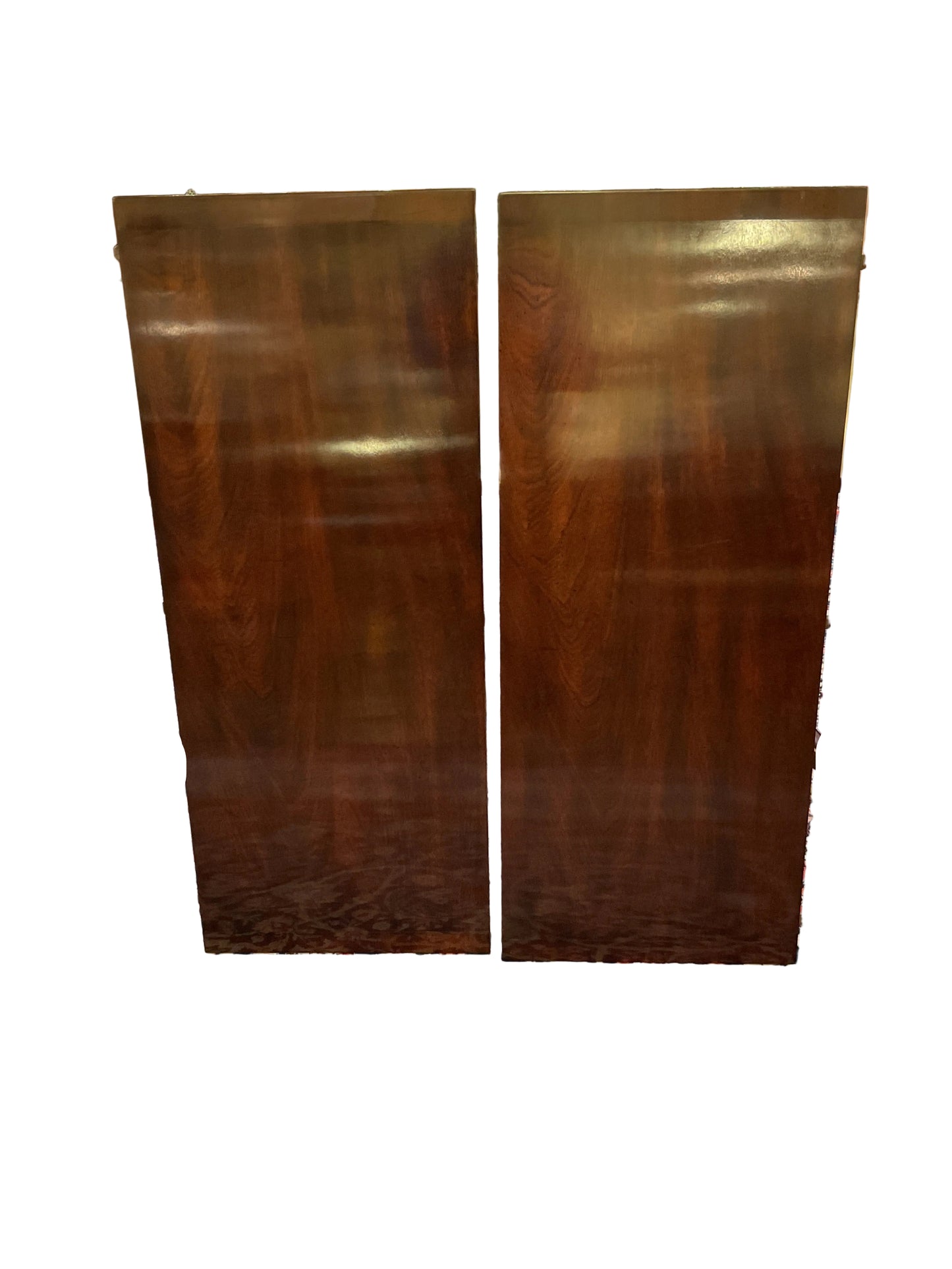 Vintage Mahogany Double Pedestal Dining Table by Kittinger Furniture.