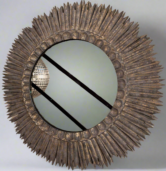 GILT STARBURST MIRROR