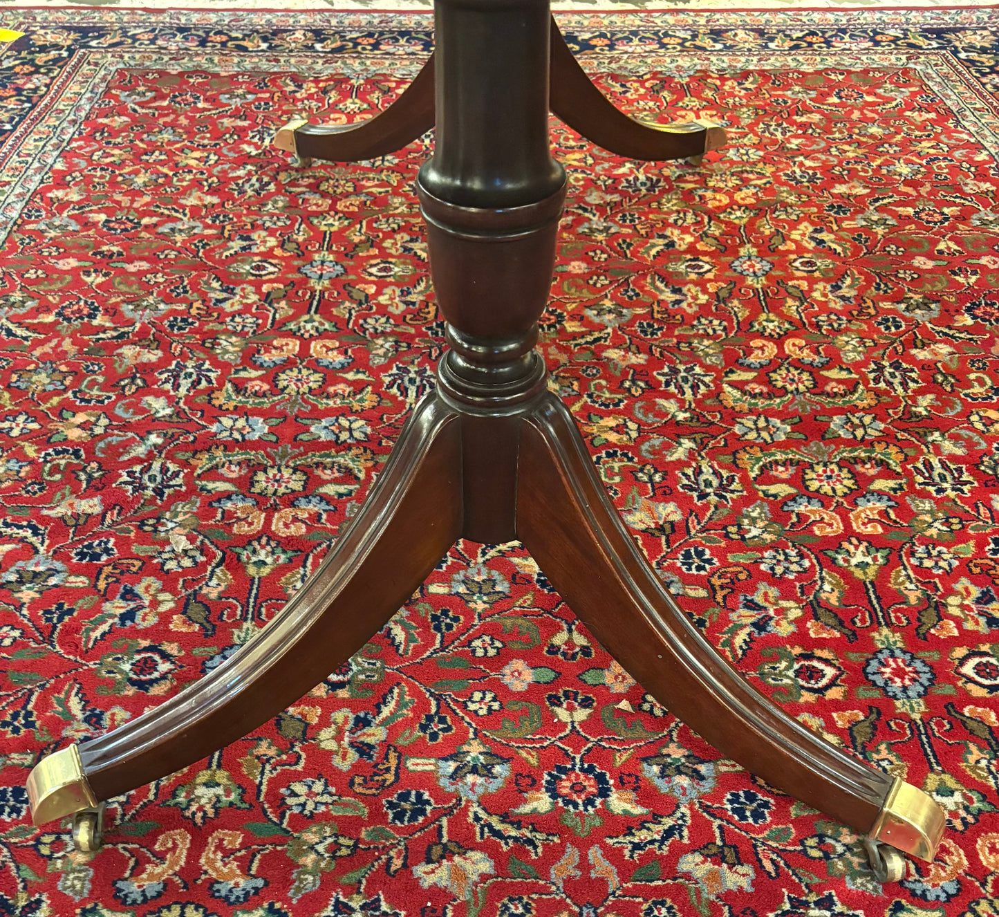 Mahogany Regency Style Dining Table