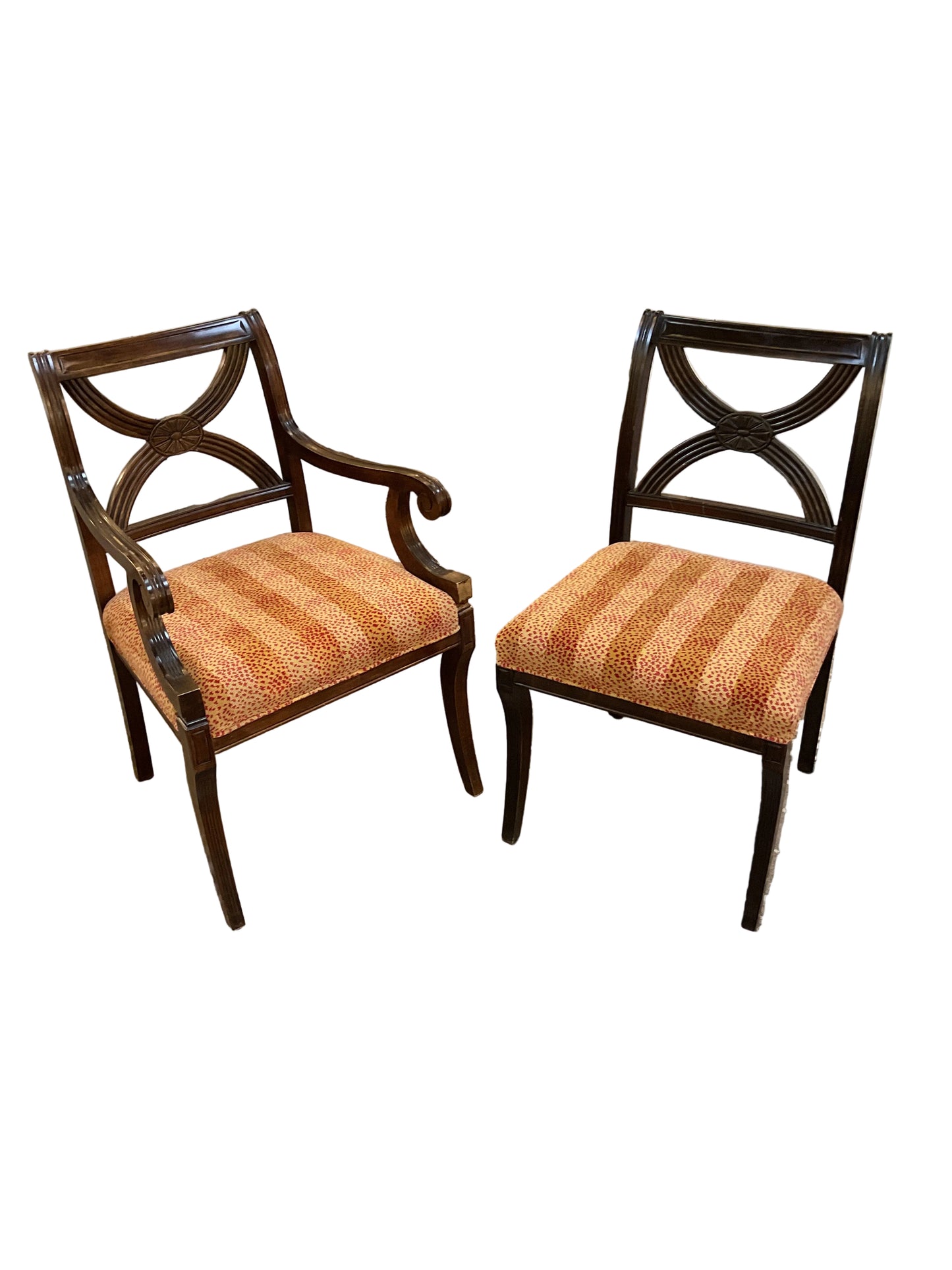 Set 10 Neoclassical Style Dining Chairs