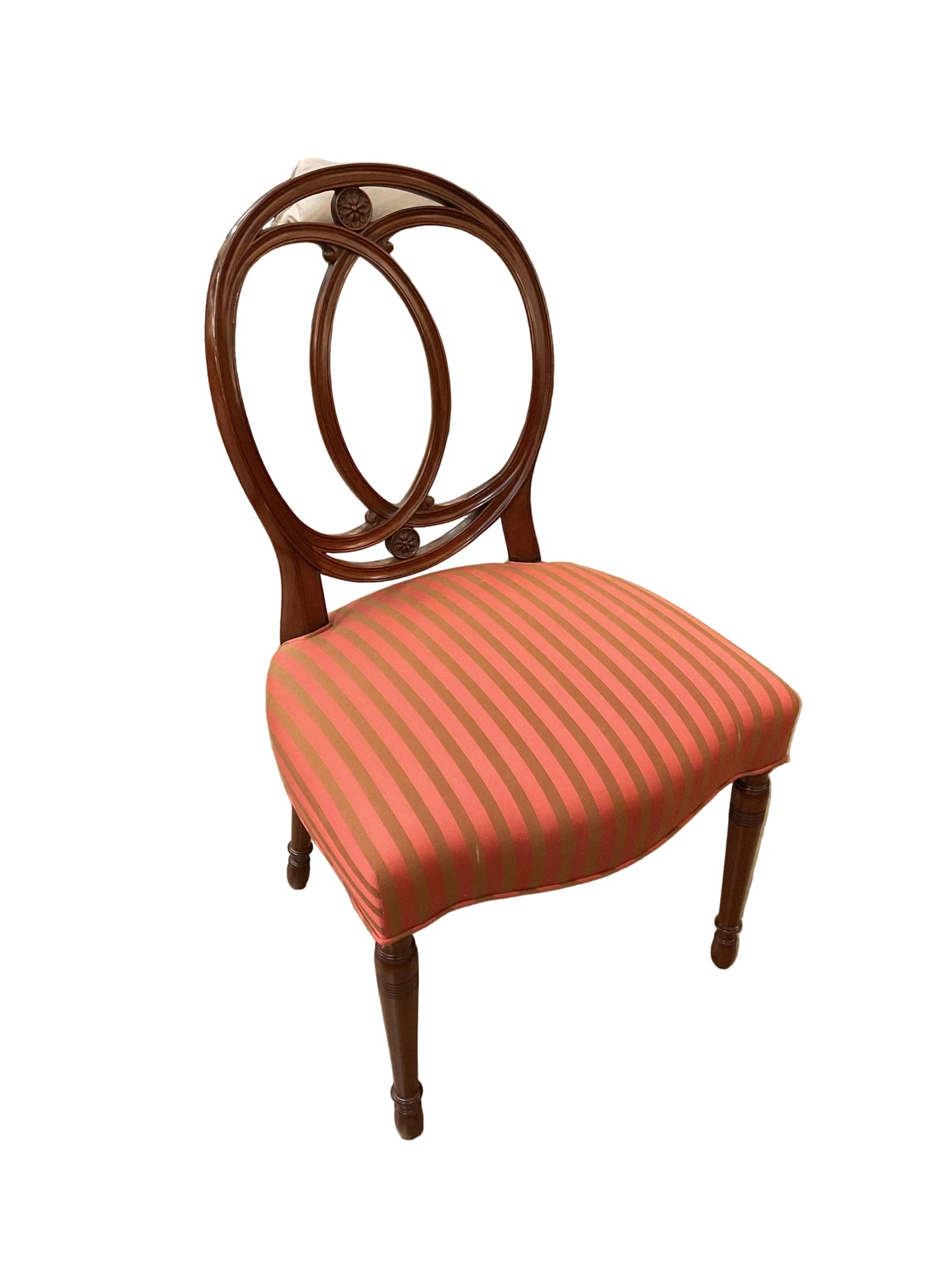 Set 8 Sheraton Style Mahogany Dining Chairs