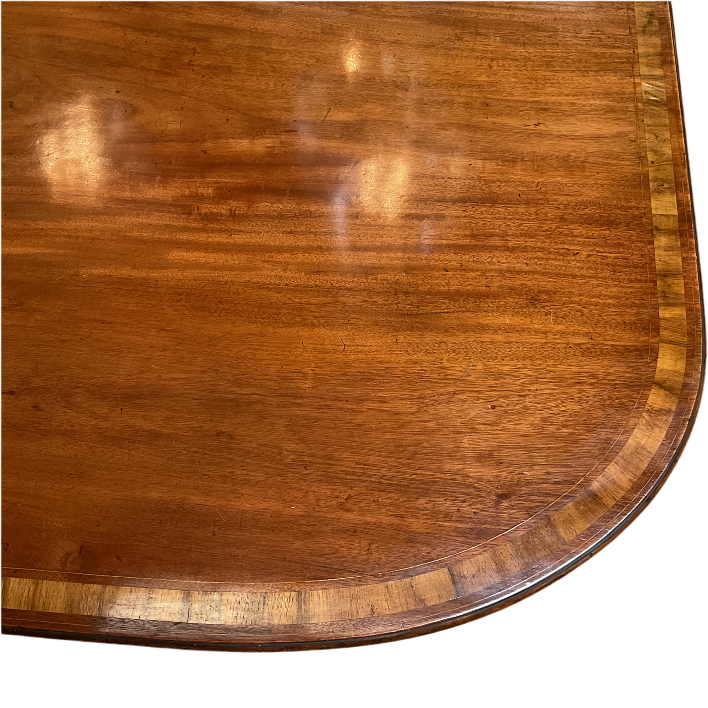 Antique English Mahogany Double Pedestal Table
