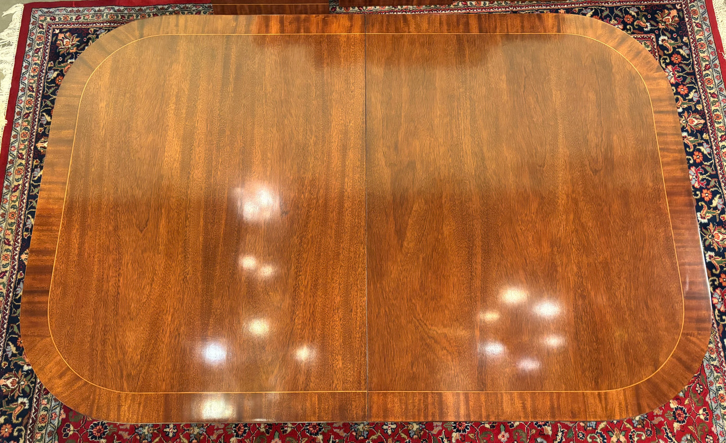 Mahogany Regency Style Dining Table