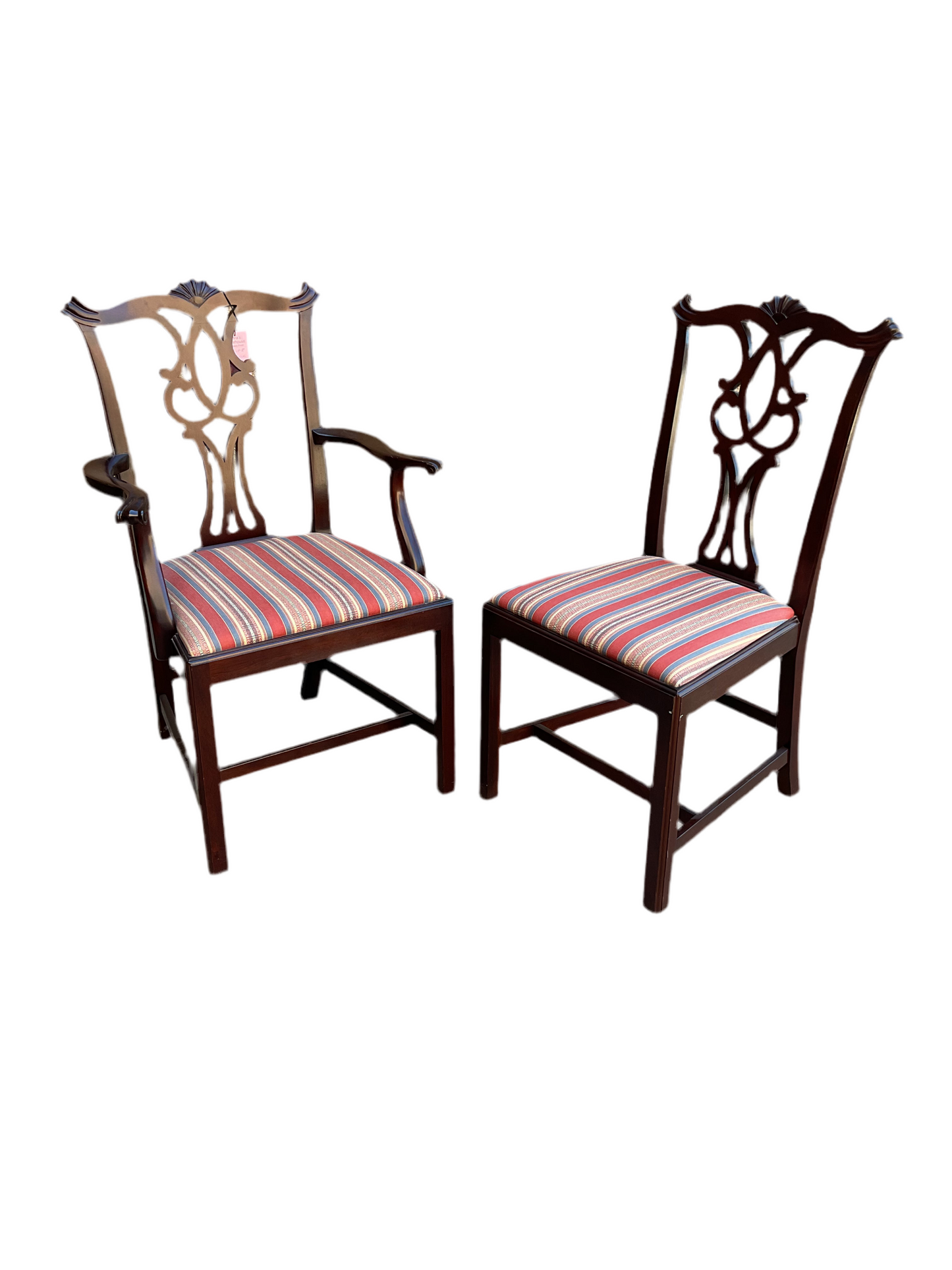 Set 8 Dining Chairs by Kittinger Furniture