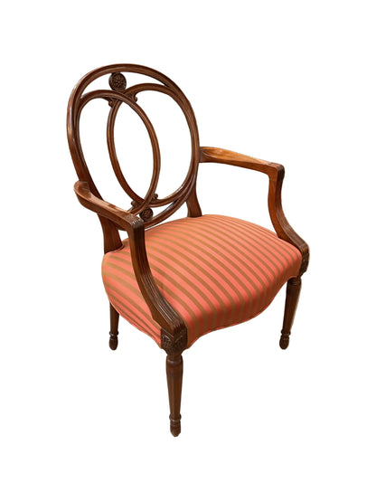 Set 8 Sheraton Style Mahogany Dining Chairs