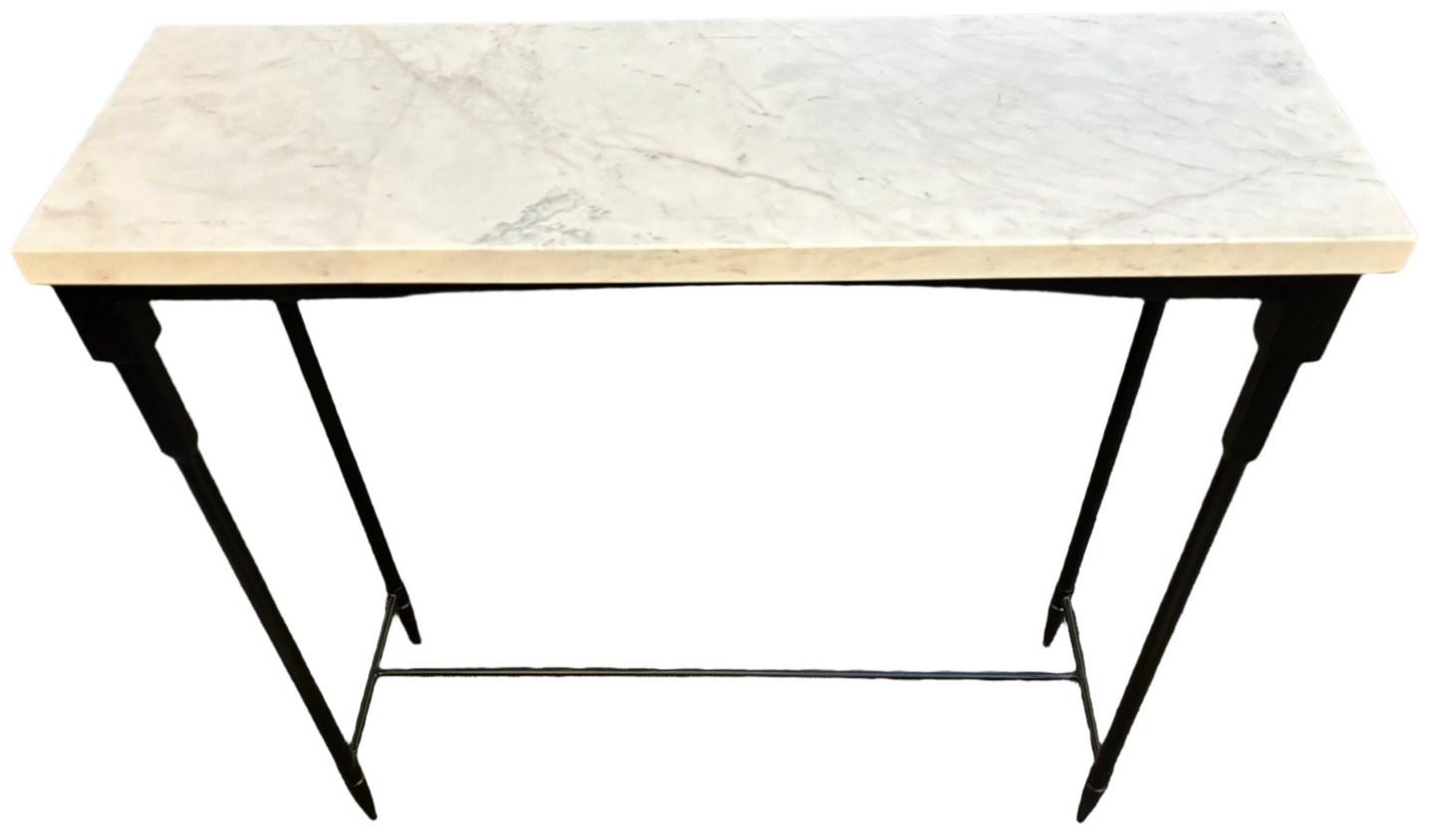 Marble Top Console Table