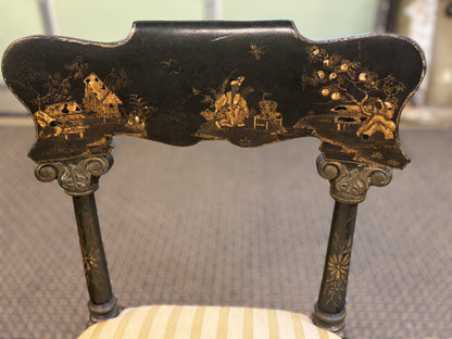 Pair Chinoiserie Side Chairs