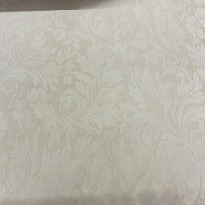 Cream Damask Sofa by Century Furniture
