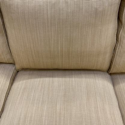 Gold Three Cushion Sofa