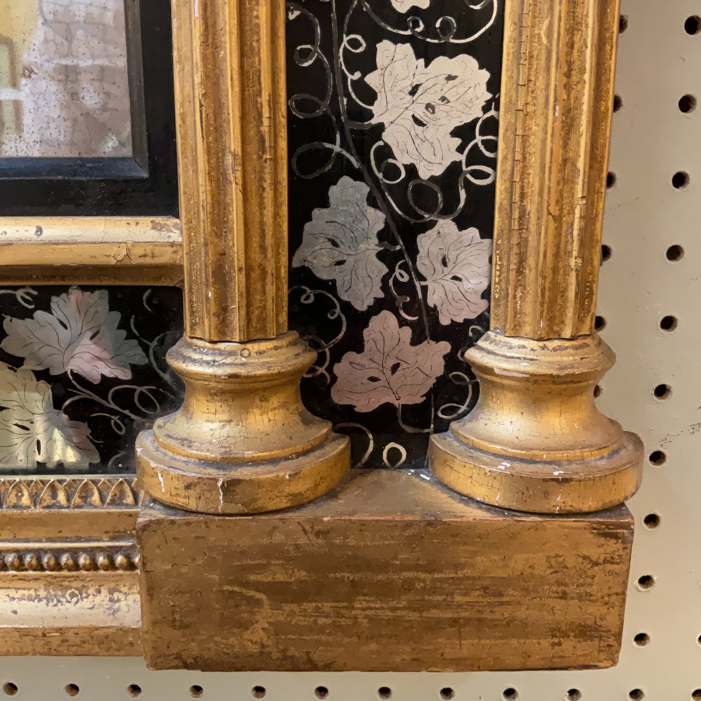 Antique 19th Century Regency Gilded Mirror