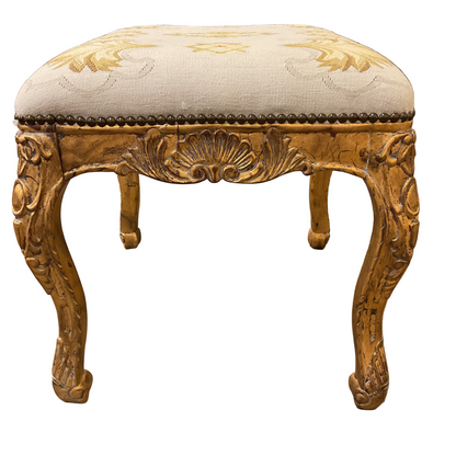 Giltwood Bench.
