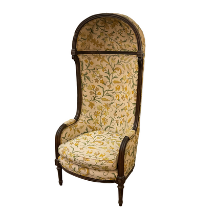 Vintage Louis XVI Style French Ballon-back Armchair