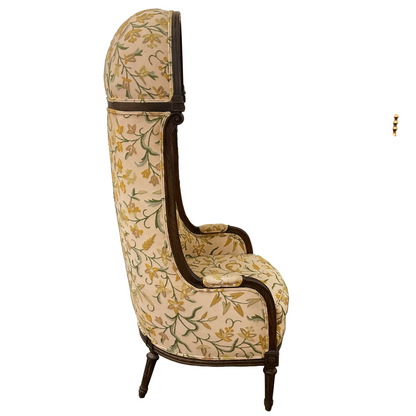 Vintage Louis XVI Style French Ballon-back Armchair