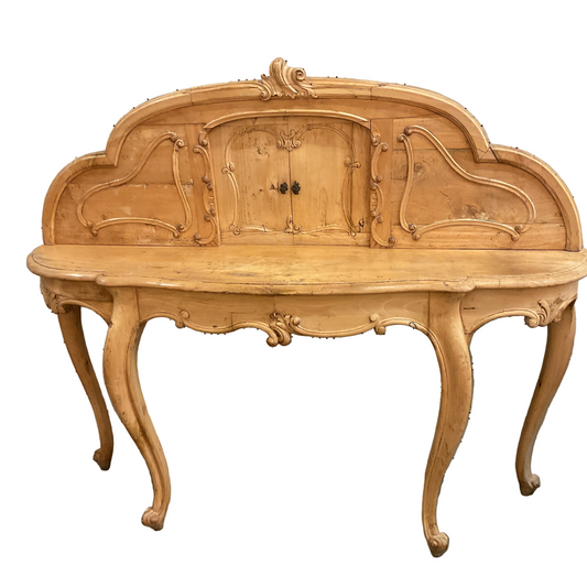 Vintage Pine Narrow Console Table