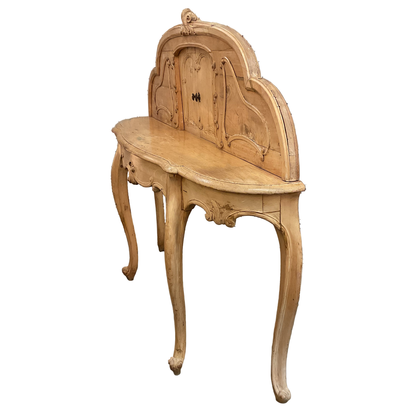 Vintage Pine Narrow Console Table