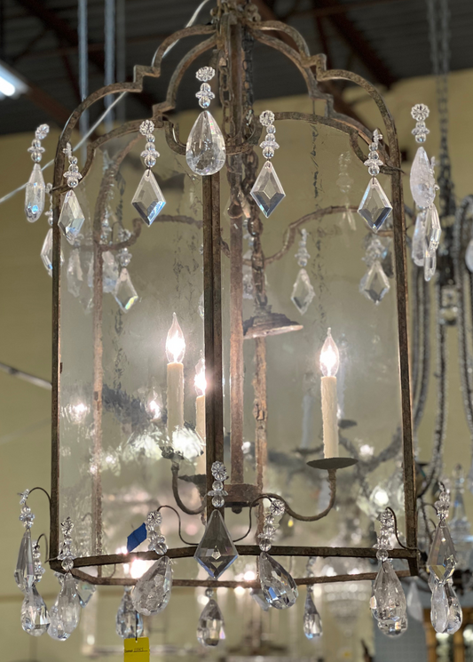 Frosted Glass Lantern by Dennis & Leen