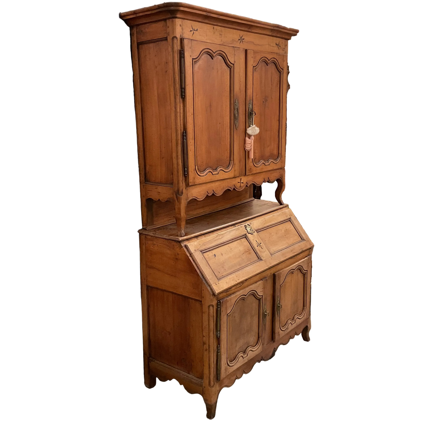 Antique French Walnut Secretary