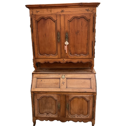 Antique French Walnut Secretary