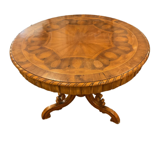Round Inlay Table By Alfonso Marina