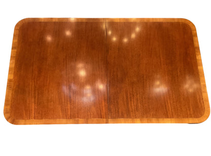 Vintage Kittinger Regency Style  Double Pedestal Dining Table