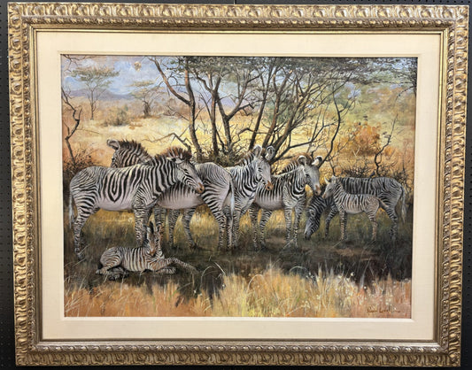 SEVEN ZEBRAS BY ROBERT LUVALL