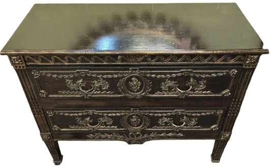 NOIR FRENCH STYLE CHEST OF DRAWERS