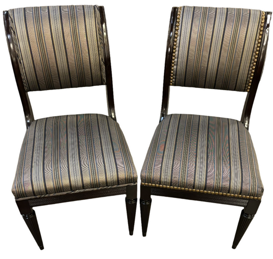 PAIR BARBARA BARRY CHAIRS