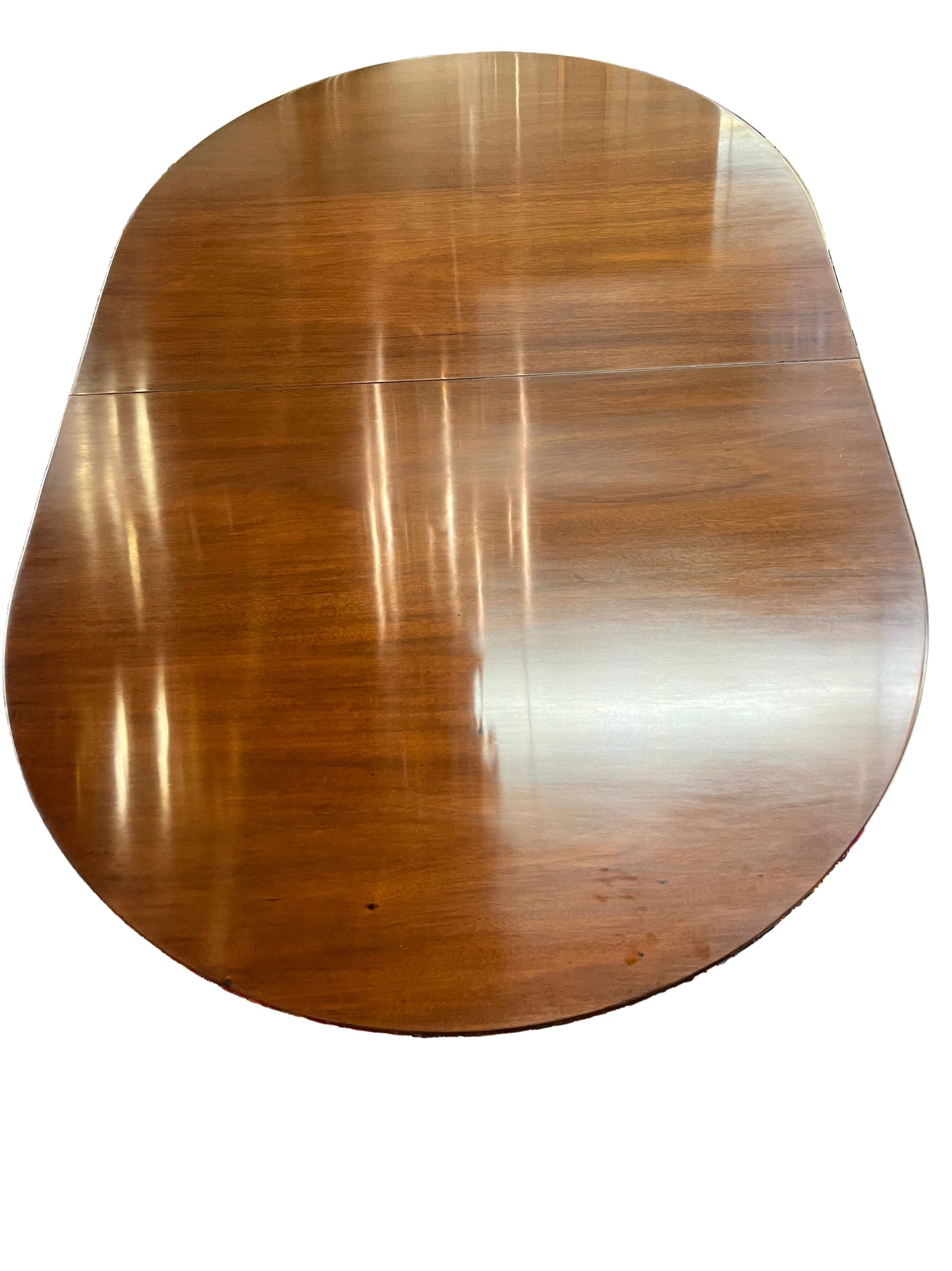 Oval Mahogany Dining Table By Kittinger Furniture