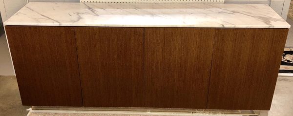 Anna's Mostly Mahogany Consignment - Marble Top Credenza